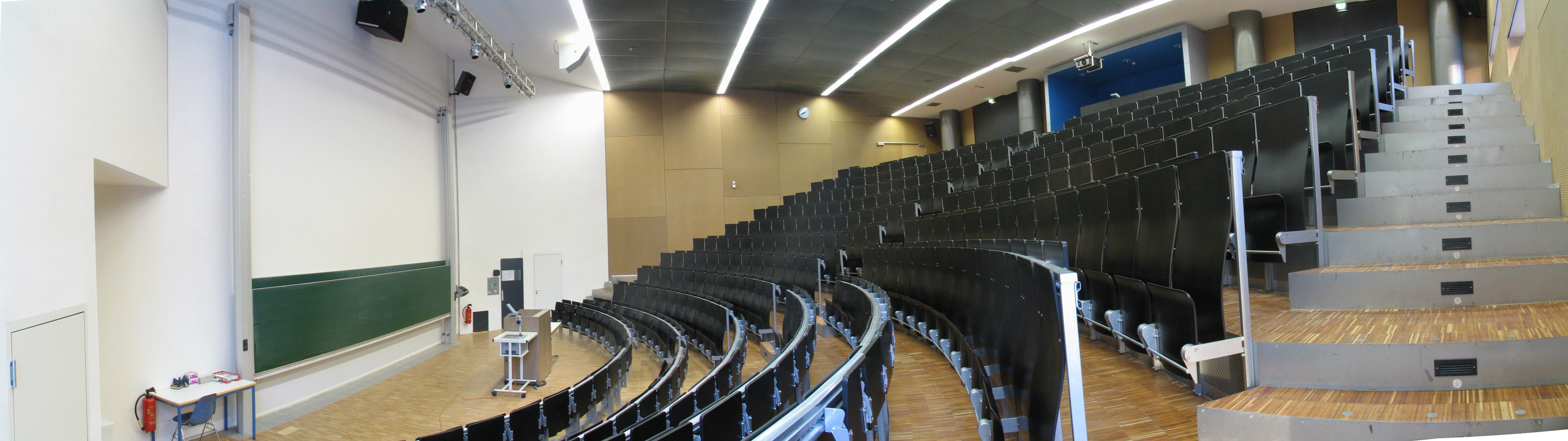 lecture hall of Ulm University